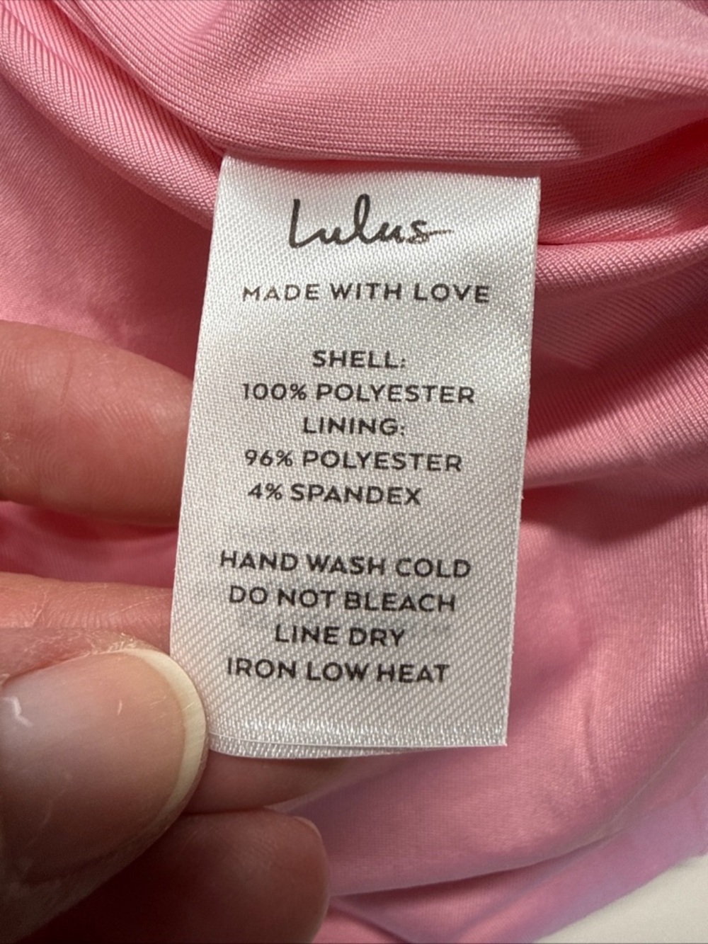 NWT Lulus Sz L Blooming For Love Pink Floral Embroidered Midi Dress Party Prom - Picture 15 of 15